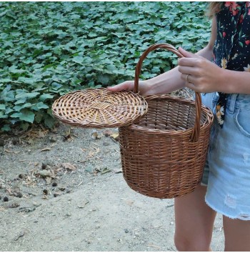 Vintage Basket Bag