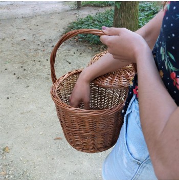 Vintage Basket Bag