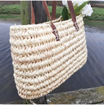 Summer Straw Tote Bag
