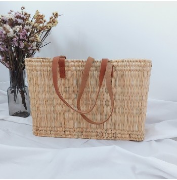 Summer Straw Shoulder Bag
