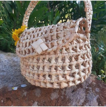 Summer Straw Hollow Mini Bag
