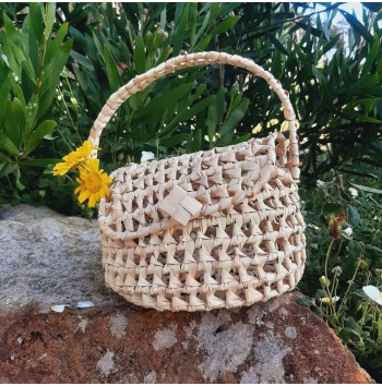 Summer Straw Hollow Mini Bag