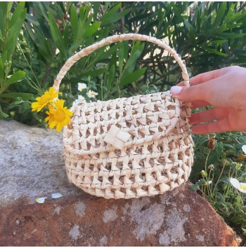 Summer Straw Hollow Mini Bag