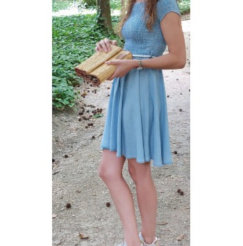 Reed Straw Clutch