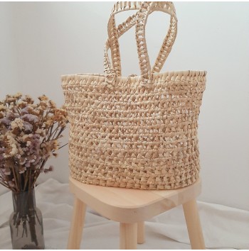 Summer Straw Beach Bag
