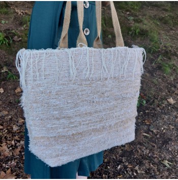 Large Boho Textured Bag