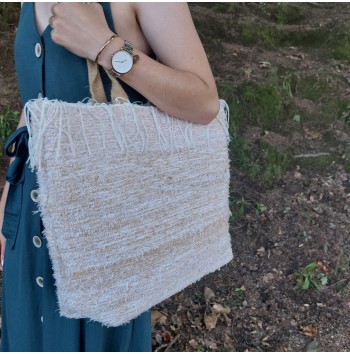 Large Boho Textured Bag