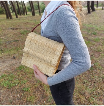 Vintage Reed Tote
