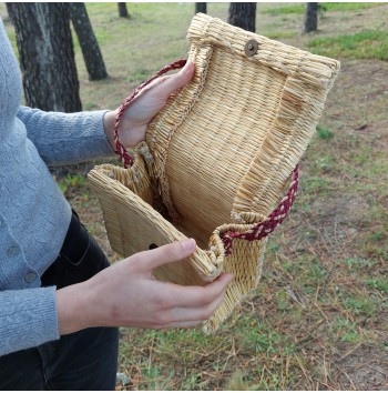 Vintage Reed Tote