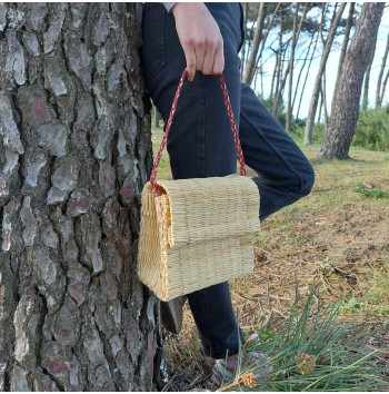 Vintage Reed Tote